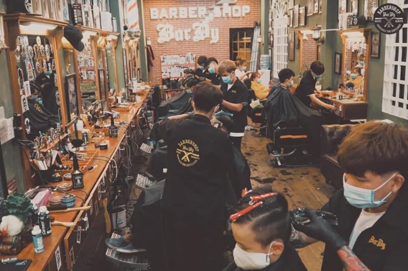 Kiểu tóc tattoo đẹp uy tín tại Bardy BarberShop - barbershopbardy